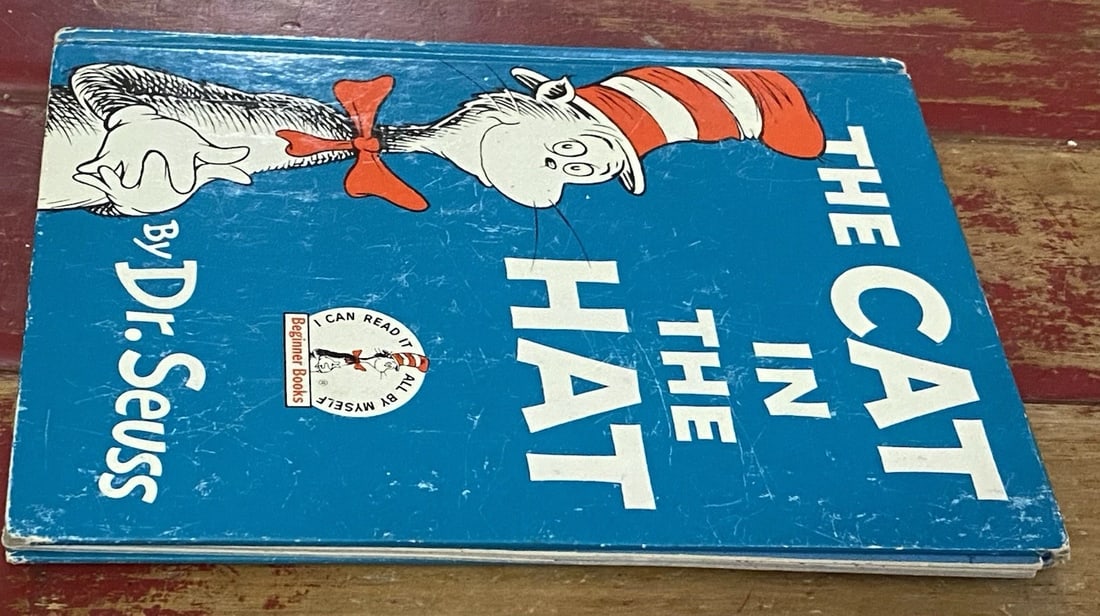 The Cat In The Hat Dr. Seuss 1957 First Edition Early Print NOT BC Random House - 10