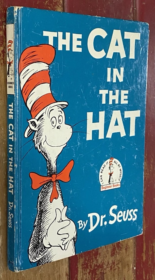 The Cat In The Hat Dr. Seuss 1957 First Edition Early Print NOT BC Random House - 3