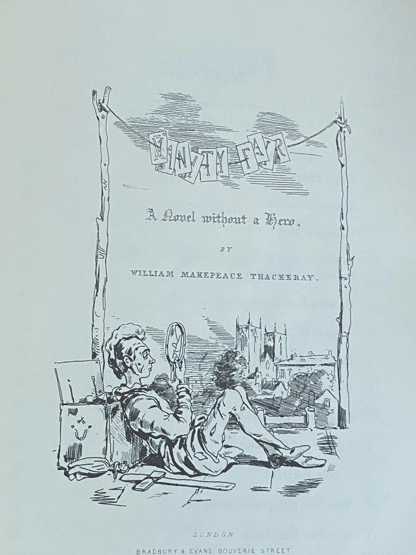 Wm. M. Thackeray VANITY FAIR Franklin Library 1st Edition 1st Print Near Fine - 12