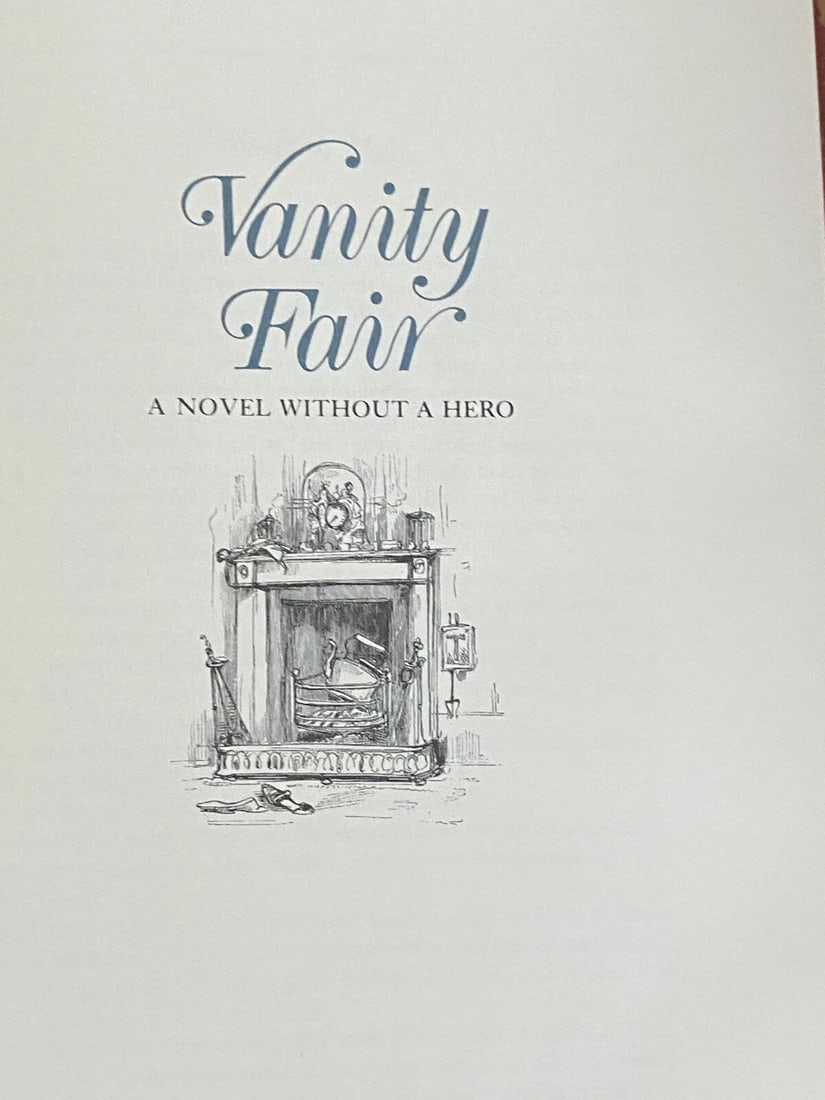 Wm. M. Thackeray VANITY FAIR Franklin Library 1st Edition 1st Print Near Fine - 8