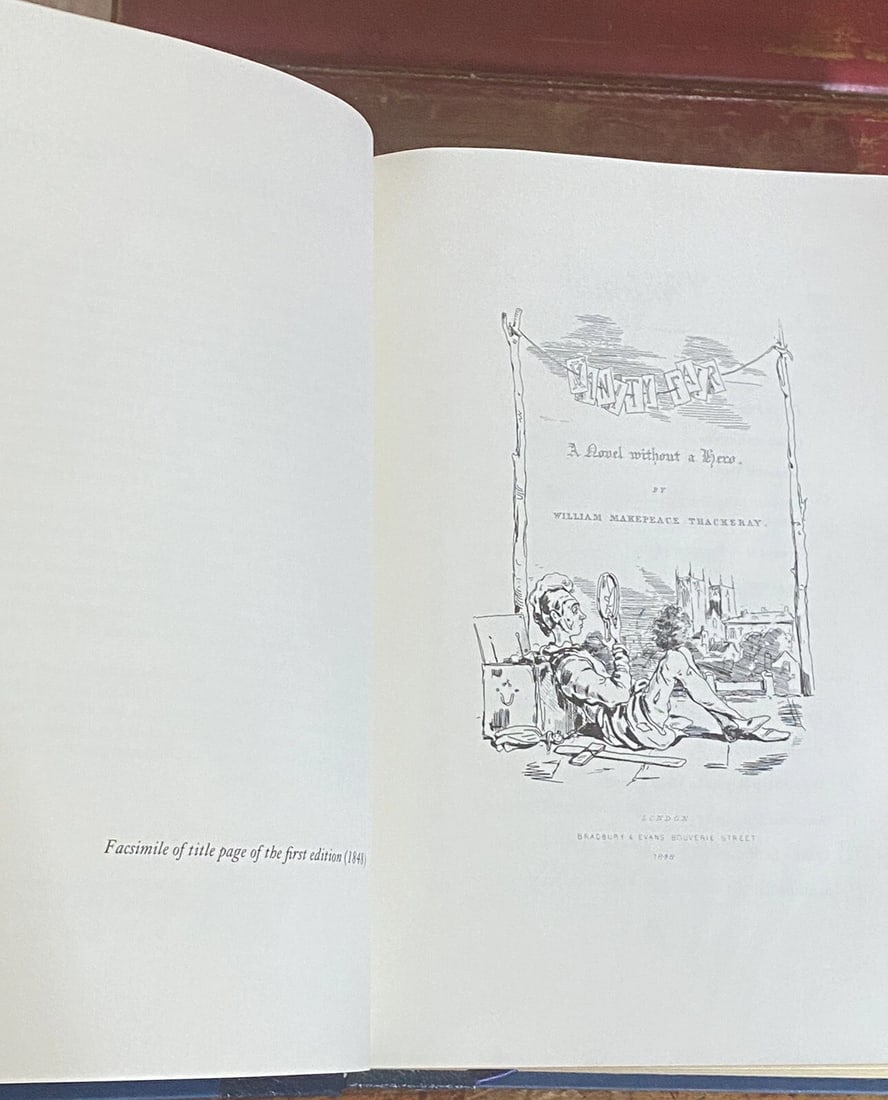 Wm. M. Thackeray VANITY FAIR Franklin Library 1st Edition 1st Print Near Fine - 9
