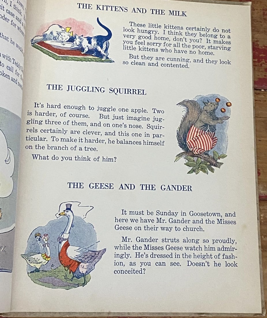 Folks From Animal Land Antique 1922 Western Publishing Co. #W263 IllustratedRARE - 10