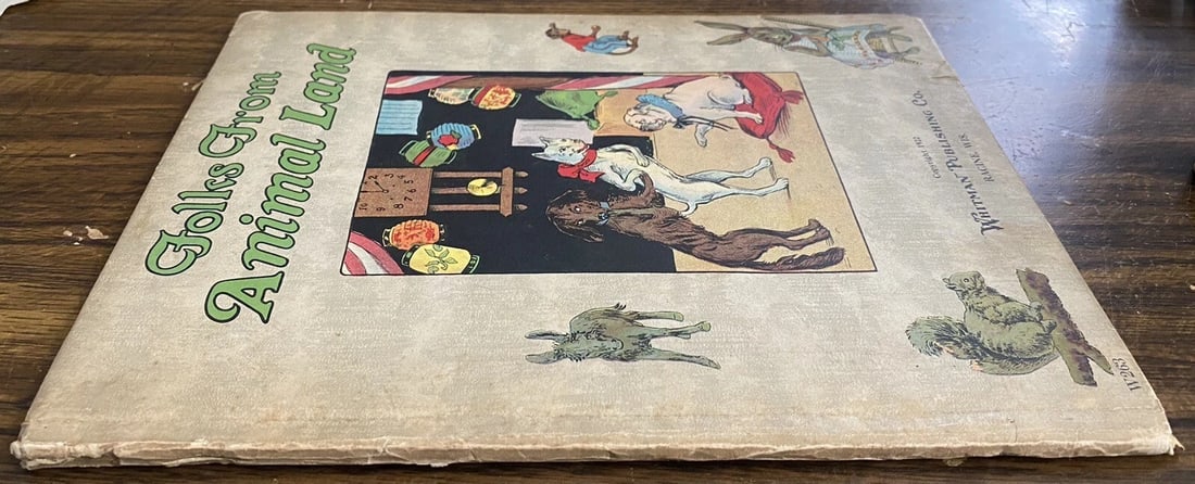 Folks From Animal Land Antique 1922 Western Publishing Co. #W263 IllustratedRARE - 14