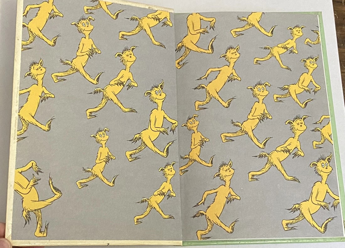 THE FOOT BOOK DR. SEUSS 1968 Grolier BClub 1ST EDITION 1ST PRINT Like NEW Cond. - 10