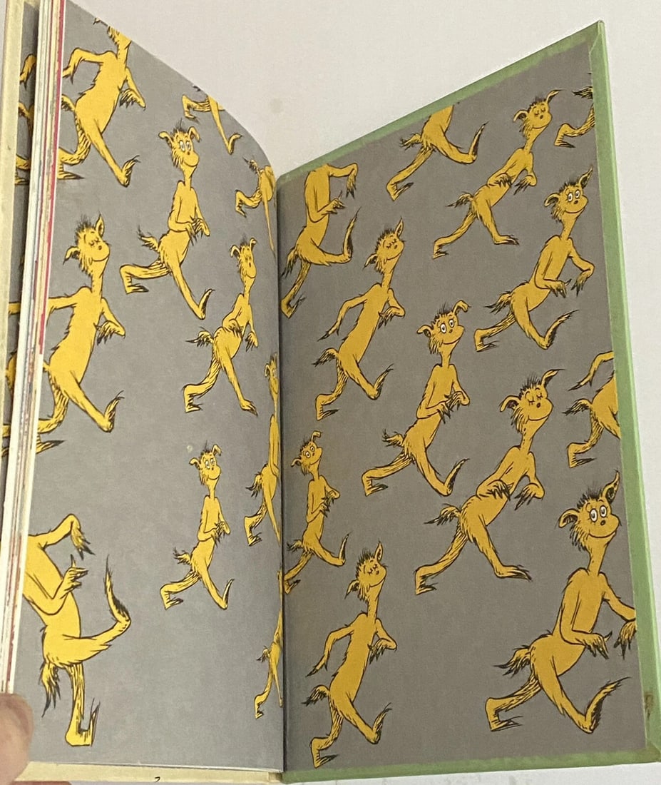 THE FOOT BOOK DR. SEUSS 1968 Grolier BClub 1ST EDITION 1ST PRINT Like NEW Cond. - 12