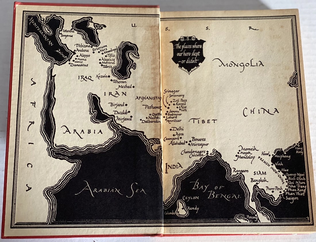 Frederic Prokosch THE ASIATICS A Novel VG HC/DJ 1941 Readers Club VG /G - 10