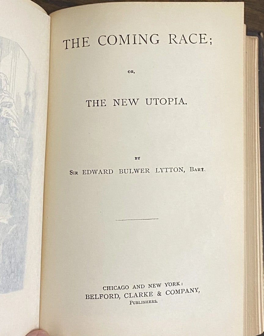 Bulwer Lytton's Works The Caxtons And Leila Belford Clarke 1st Edition 1848 HC - 9