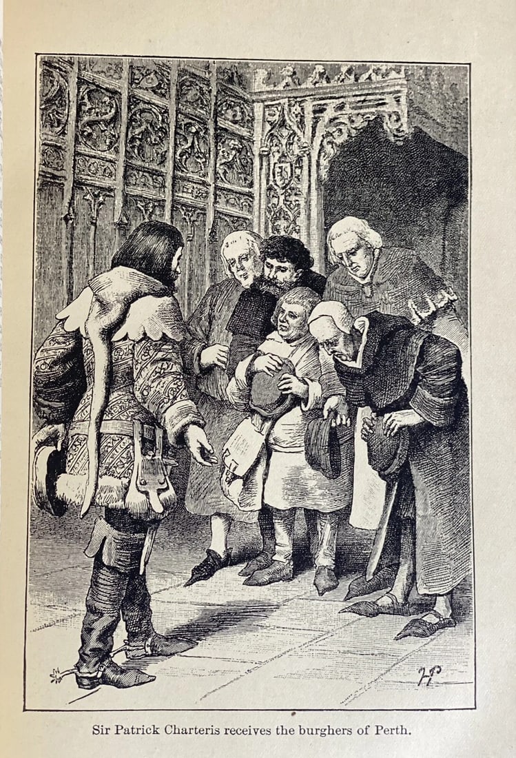 Works Of Sir Walter Scott Waverley Novels Vol XII Fair Maid Of Perth HC 1800’s - 9