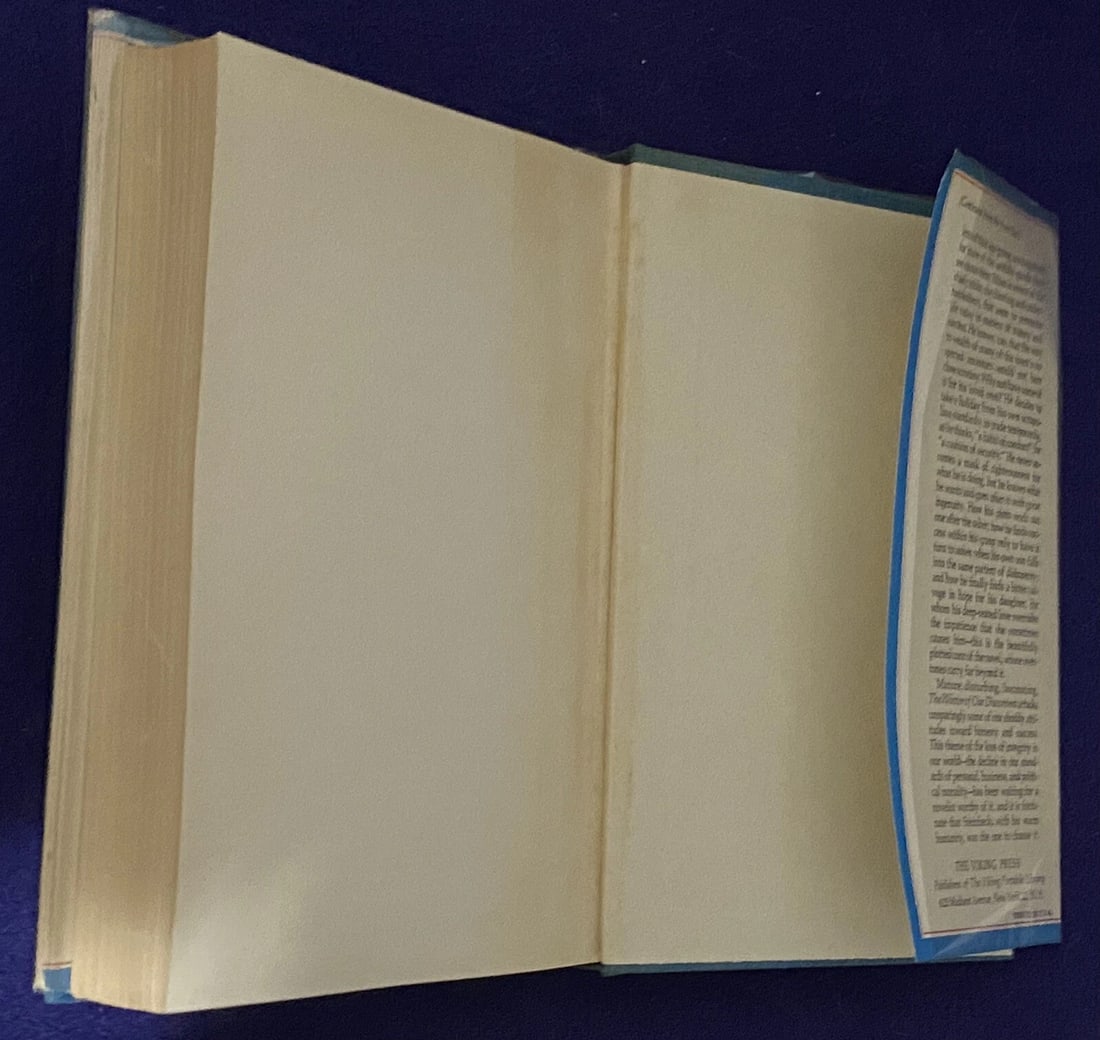 John STEINBECK The Winter of Our Discontent 1961 1st/1st Viking HBDJ Very Good - 13