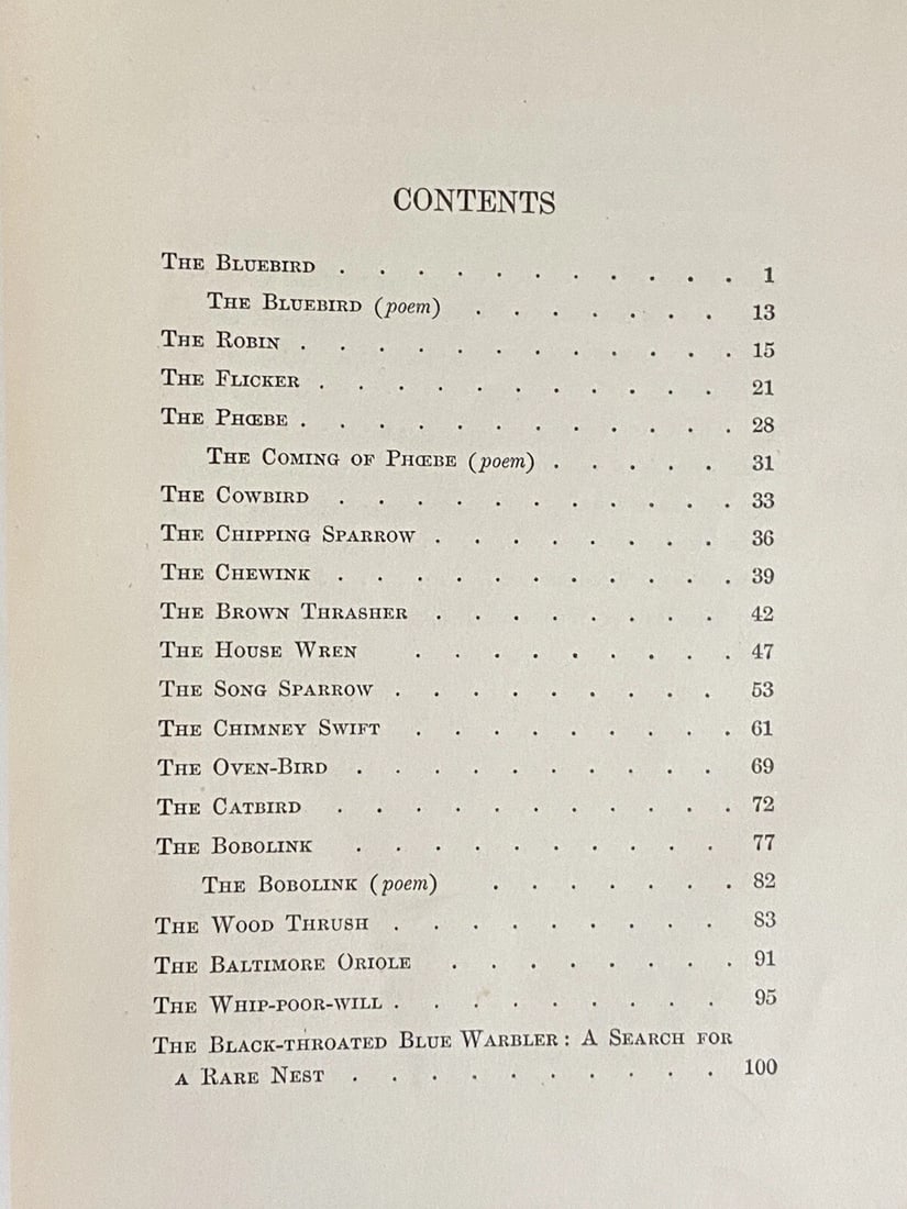 Bird Stories from Burroughs -John Burroughs 1909 HC Illustrated - 11