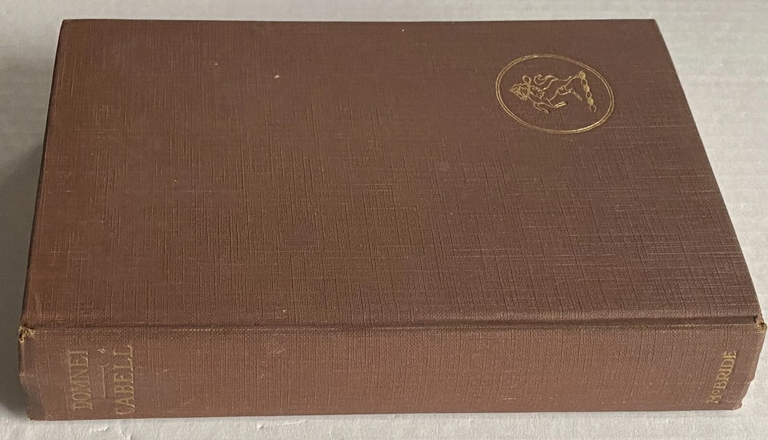 Domnei James Branch Cabell 1st/3rd Printing 1923 HC VGood Robert McBride NY - 5