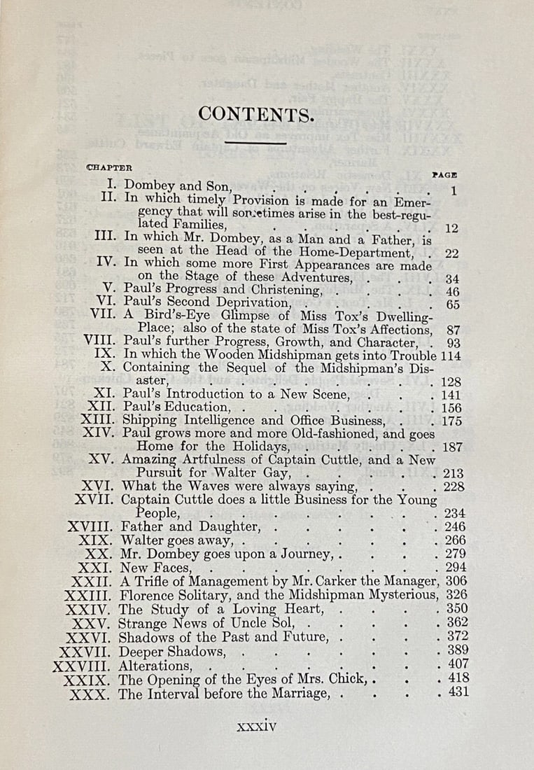 Dombey & Son Charles Dickens University Society Vol. VI Illustrated HC 1911 - 10