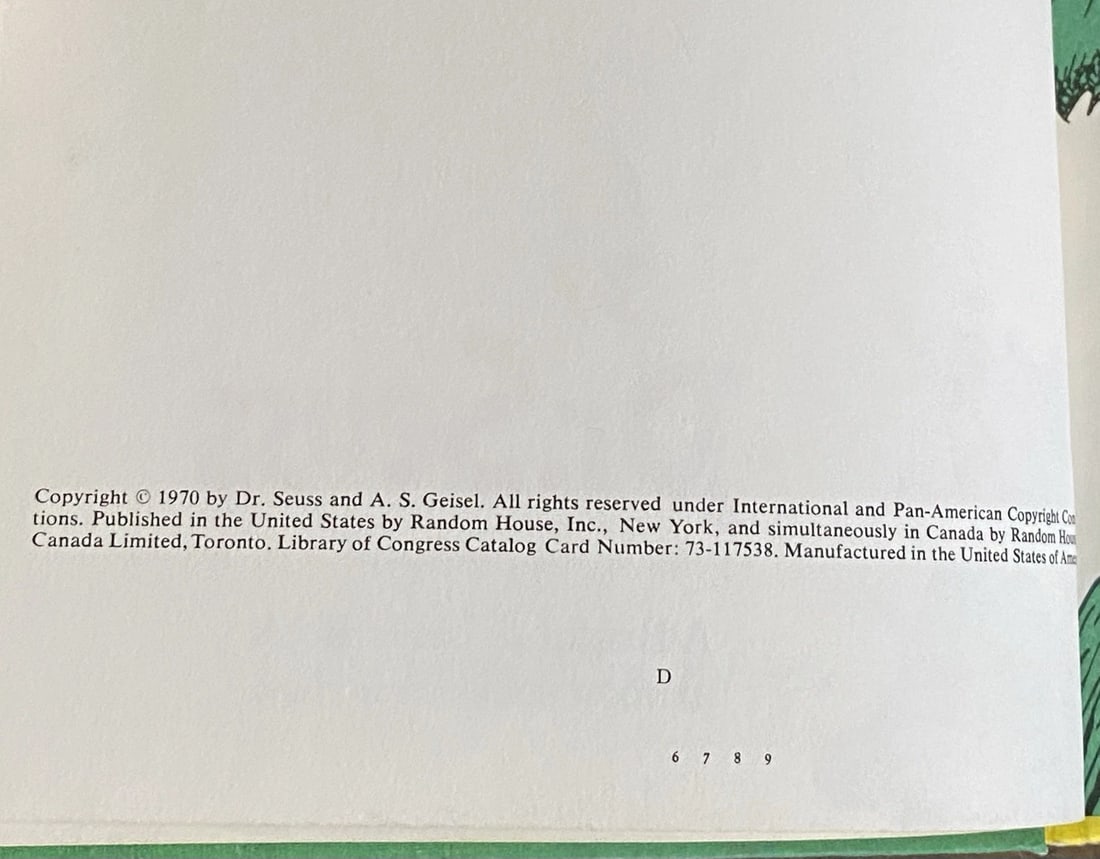 Dr. Seuss Mr. Brown Can Moo! Can You? Dr. Seuss's Book Wonderful Noises 1st BC - 3