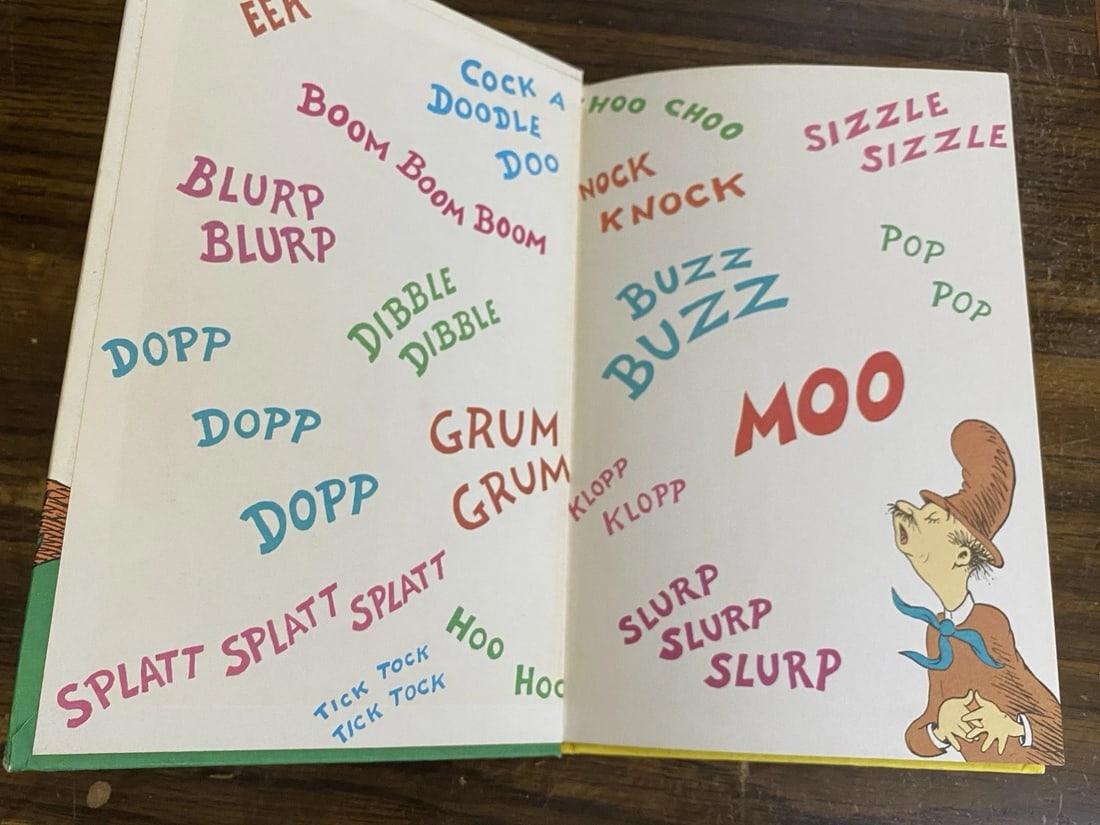 Dr. Seuss Mr. Brown Can Moo! Can You? Dr. Seuss's Book Wonderful Noises 1st BC - 5