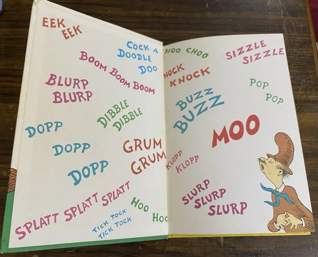 Dr. Seuss Mr. Brown Can Moo! Can You? Dr. Seuss's Book Wonderful Noises 1st BC - 6