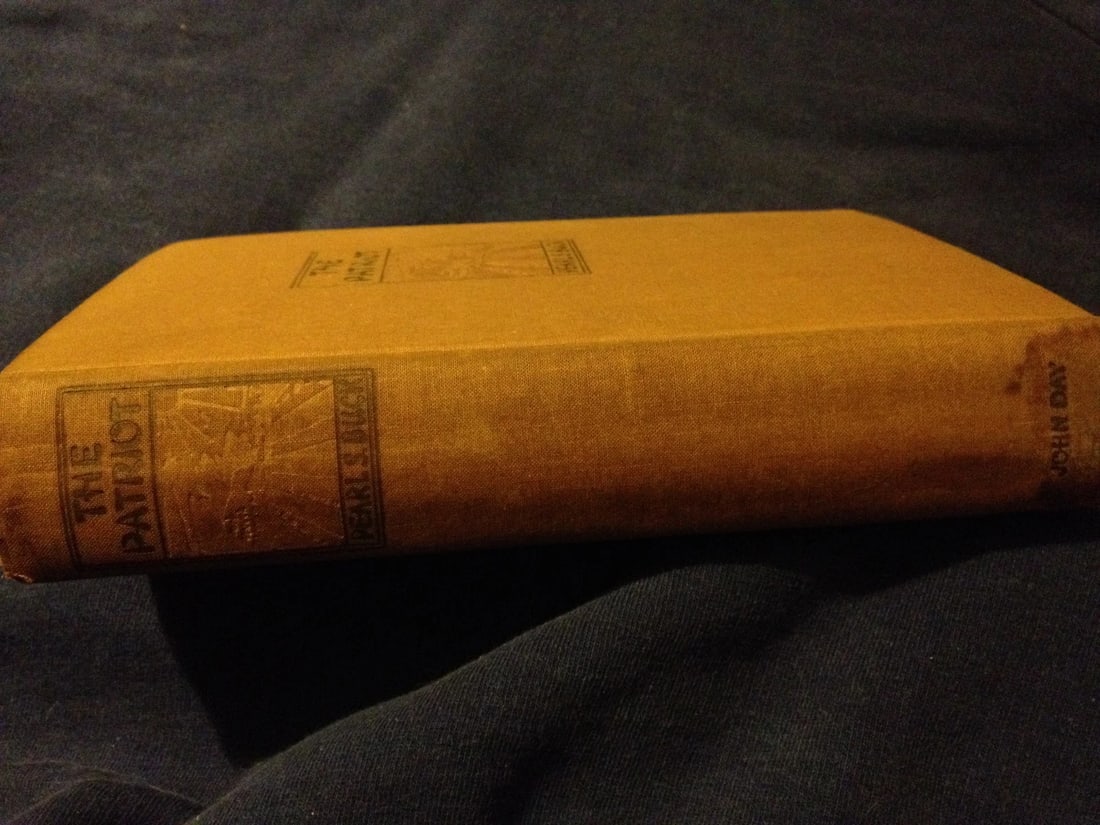 THE PATRIOT Pearl S.Buck 1st Edition 1939 John Day Co. HC - 3