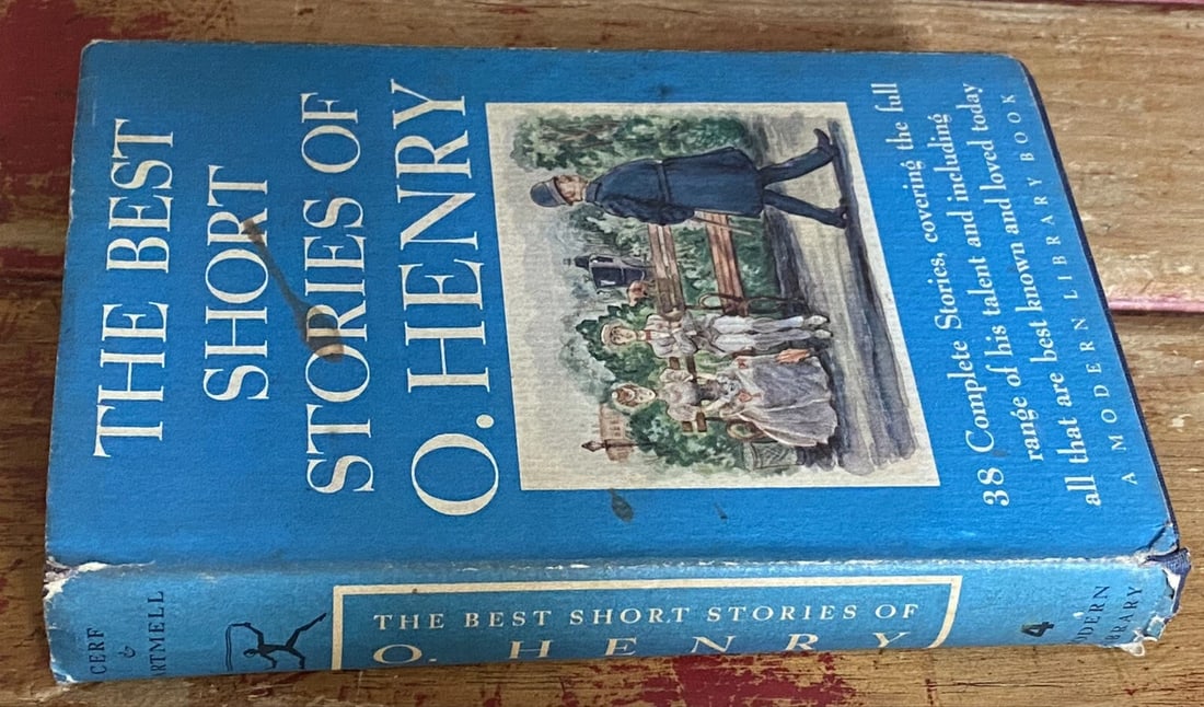 THE BEST SHORT STORIES OF O. HENRY Modern Library Edition 1945 HC/DJ V Good - 5