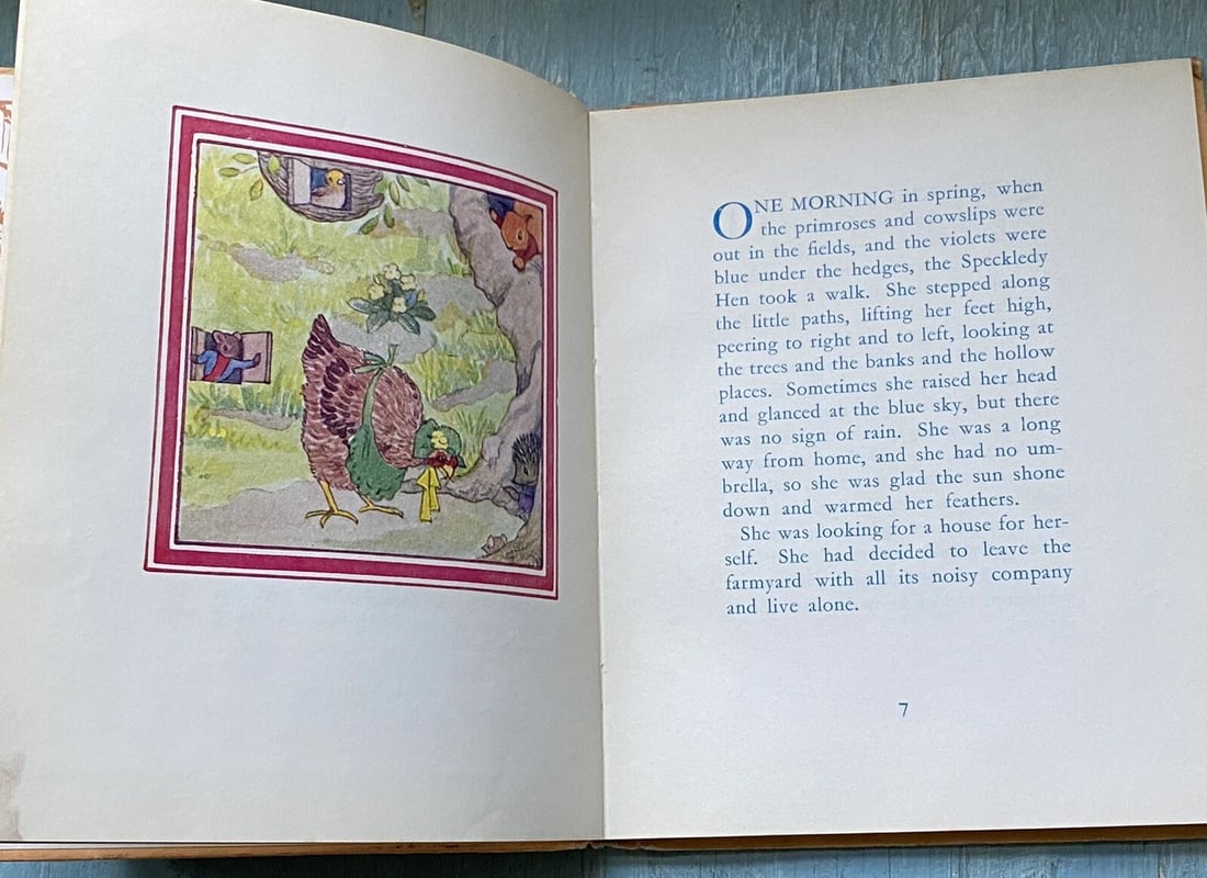 The Speckledy Hen by Uttley, Alison, Ill. Margaret Tempest 1st/7th 1969 HC Good - 12