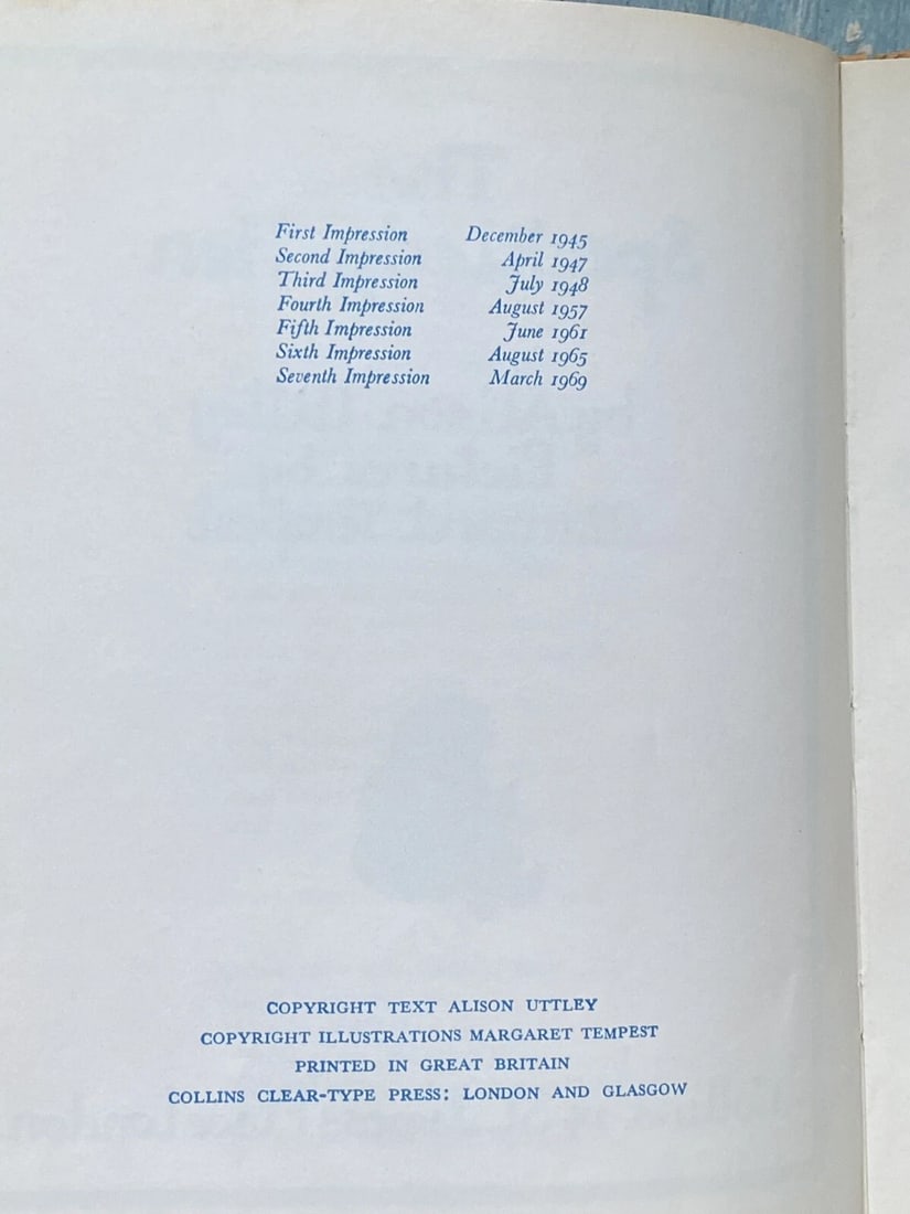 The Speckledy Hen by Uttley, Alison, Ill. Margaret Tempest 1st/7th 1969 HC Good - 2