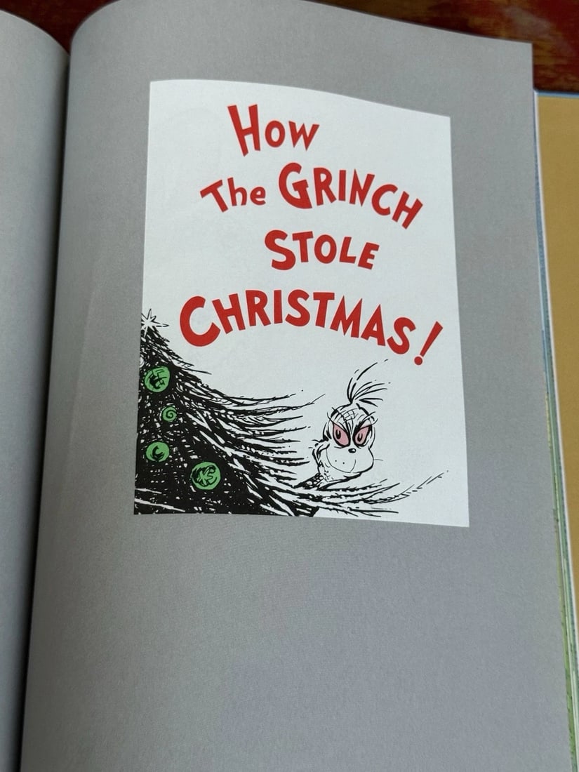 Six By Seuss A Treasury Of Dr. Seuss Classics HC 1991 1st Ed. Banned Book Random - 11