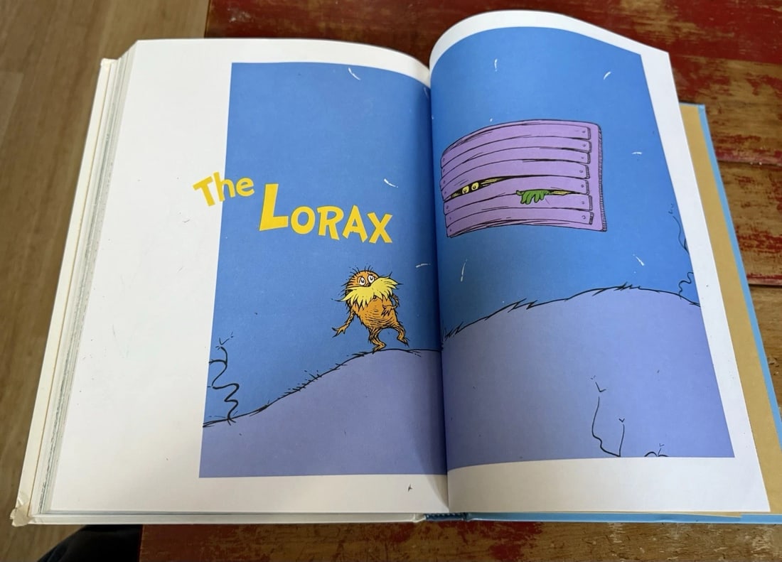 Six By Seuss A Treasury Of Dr. Seuss Classics HC 1991 1st Ed. Banned Book Random - 12