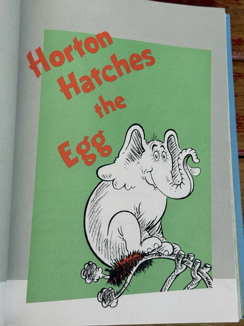 Six By Seuss A Treasury Of Dr. Seuss Classics HC 1991 1st Ed. Banned Book Random - 7