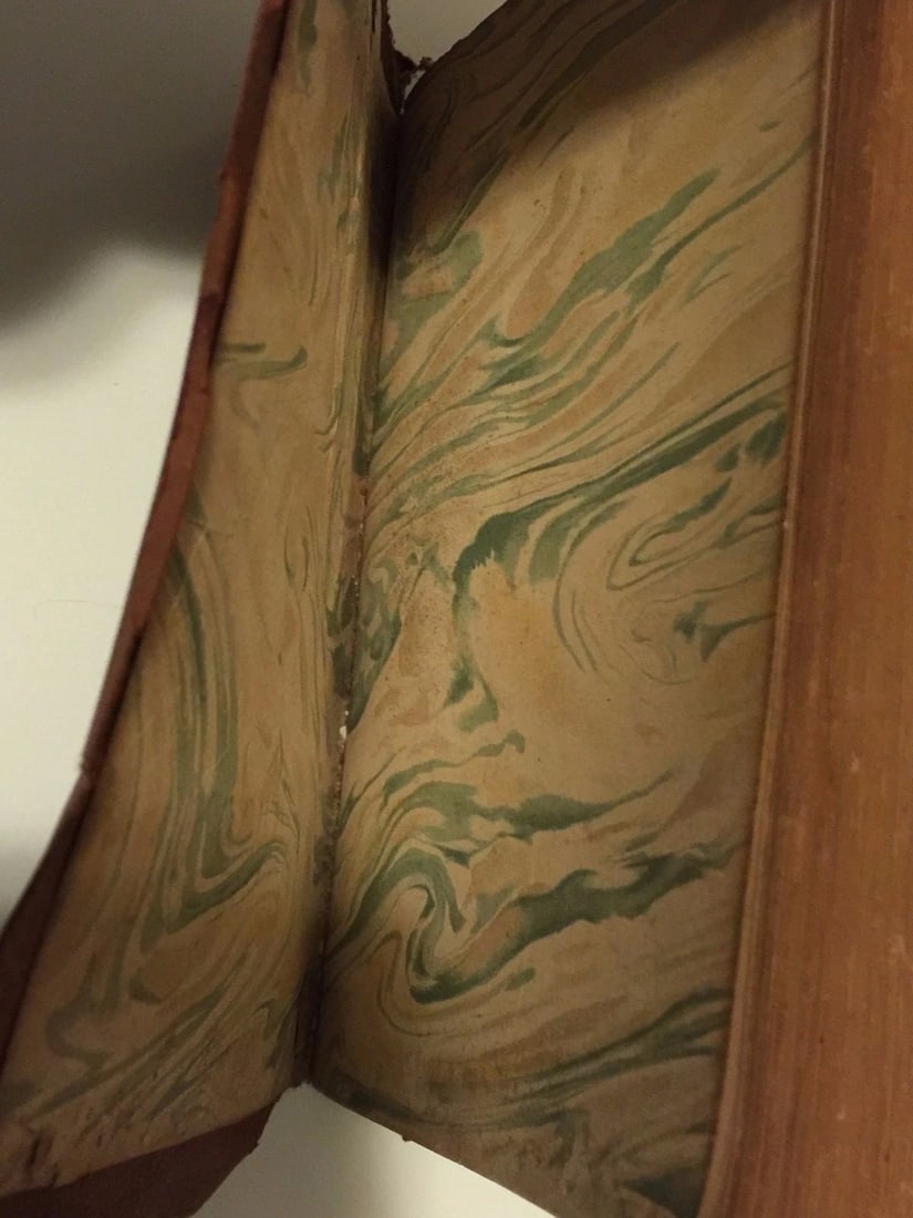 TRUE AND BEAUTIFUL By John Ruskin Leatherbound 1886 MM Caldwell NY RARE! - 7