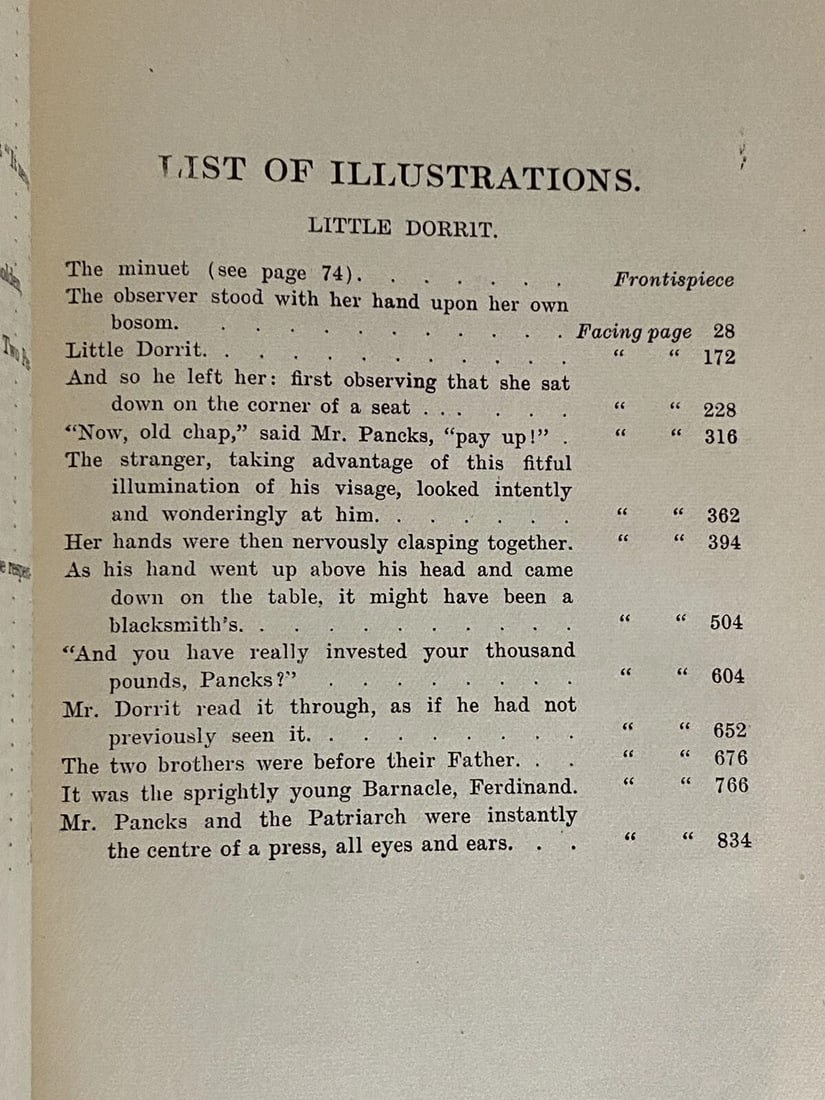 Little Dorrit Charles Dickens University Society Vol. VIII HC Illustrated HC VG - 15