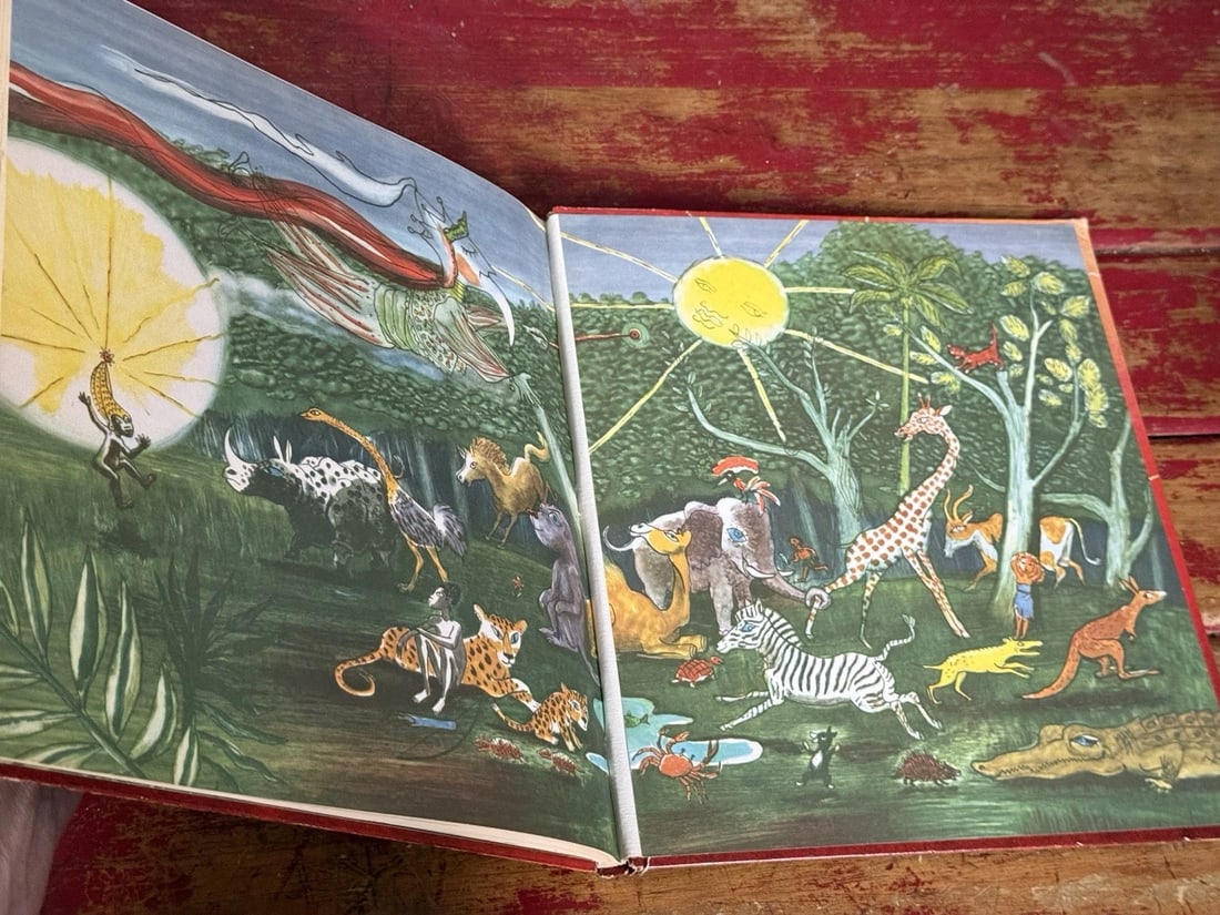 JUST SO STORIES RUDYARD KIPLING HC 1952 Doubleday Illustrated 1st Thus - 12