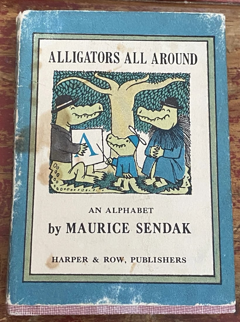 VTG 1st Ed. Nutshell Library Maurice Sendak 1962- 4 Mini Books in Slipcase w/DJ - 12