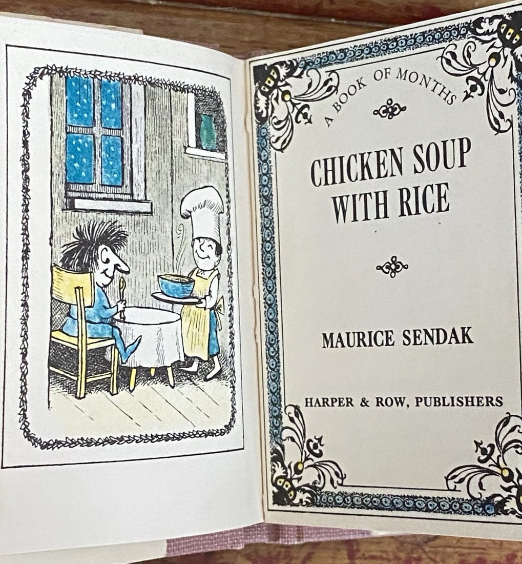 VTG 1st Ed. Nutshell Library Maurice Sendak 1962- 4 Mini Books in Slipcase w/DJ - 13
