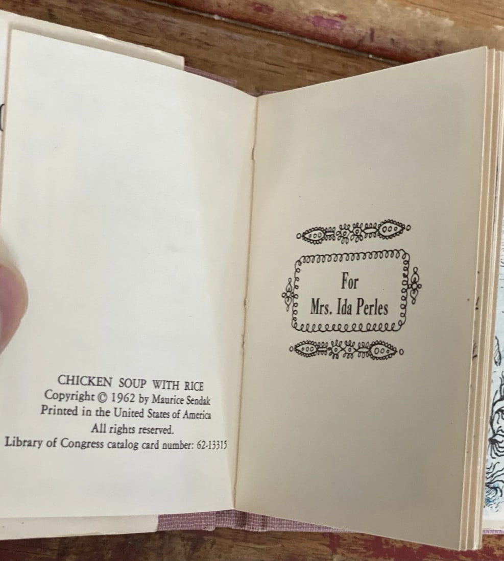 VTG 1st Ed. Nutshell Library Maurice Sendak 1962- 4 Mini Books in Slipcase w/DJ - 14