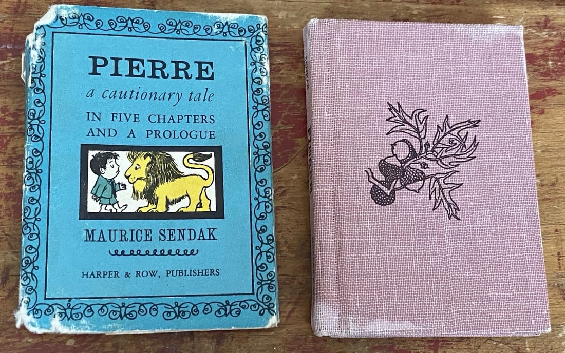 VTG 1st Ed. Nutshell Library Maurice Sendak 1962- 4 Mini Books in Slipcase w/DJ - 8