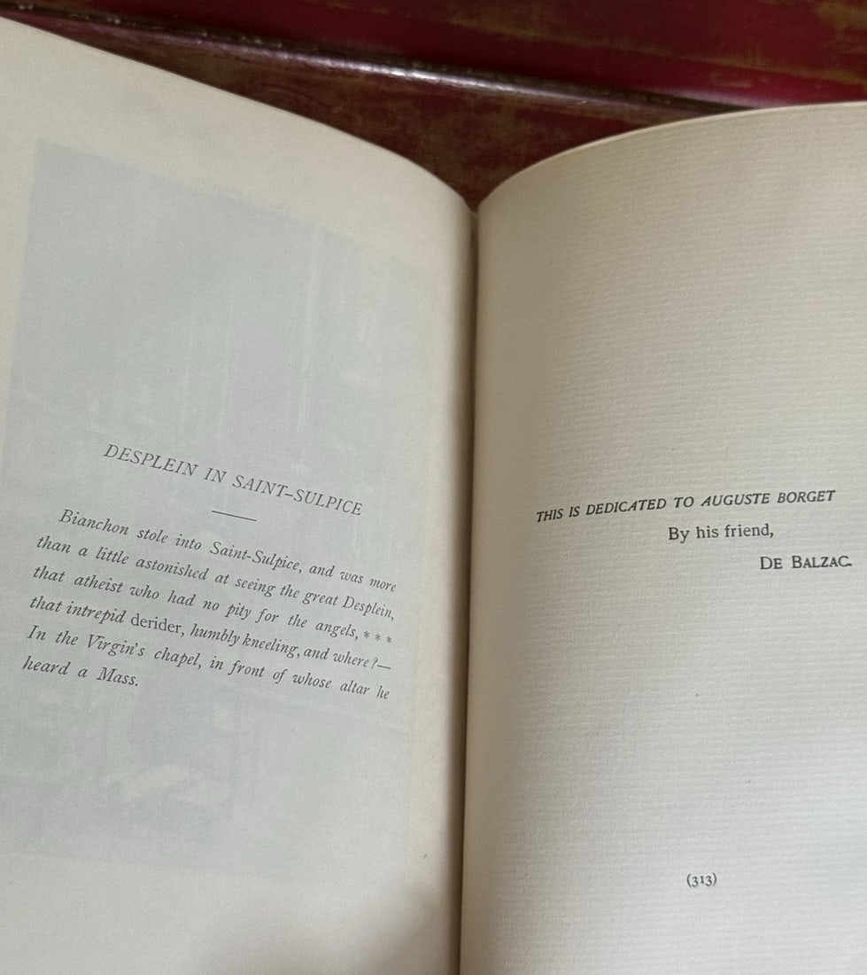 THE COMEDIE Humaine HONORE DE BALZAC HC 1897 Subscriber Ed. # 730 Vol XV Illust. - 15