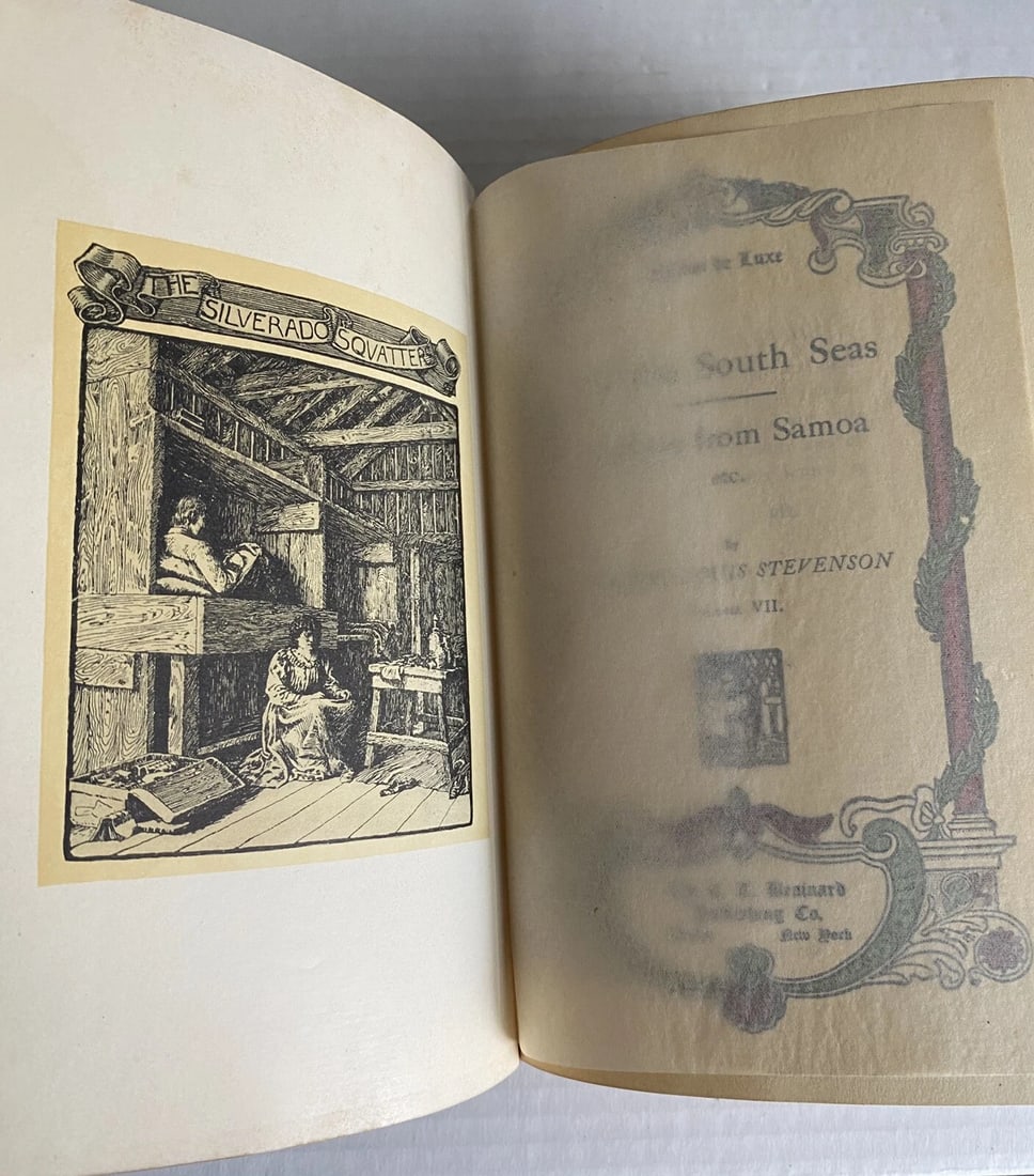 Robert L. Stevenson In The South Seas DeLuxe Ltd.Ed. Vol. VII C.T.Brainard 1906 - 5