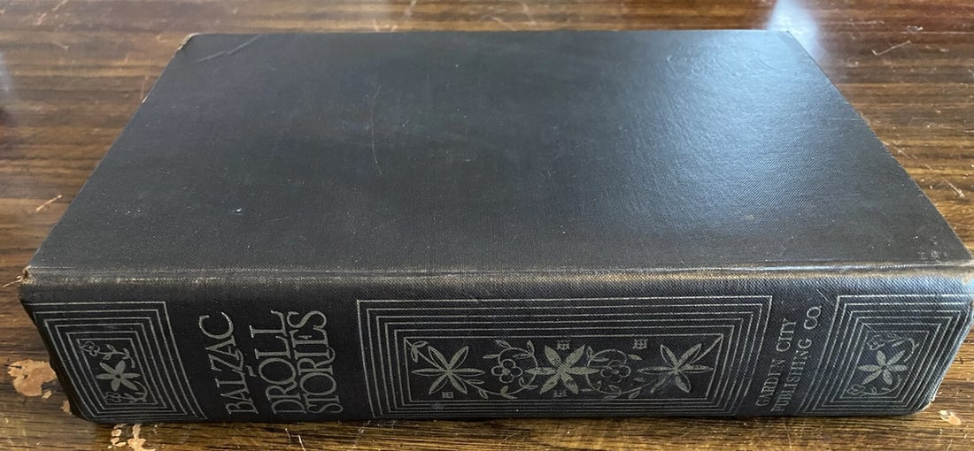 Honore De Balzac Droll Stories 1928 Garden City Press HC 1st Thus Illustrated VG - 2