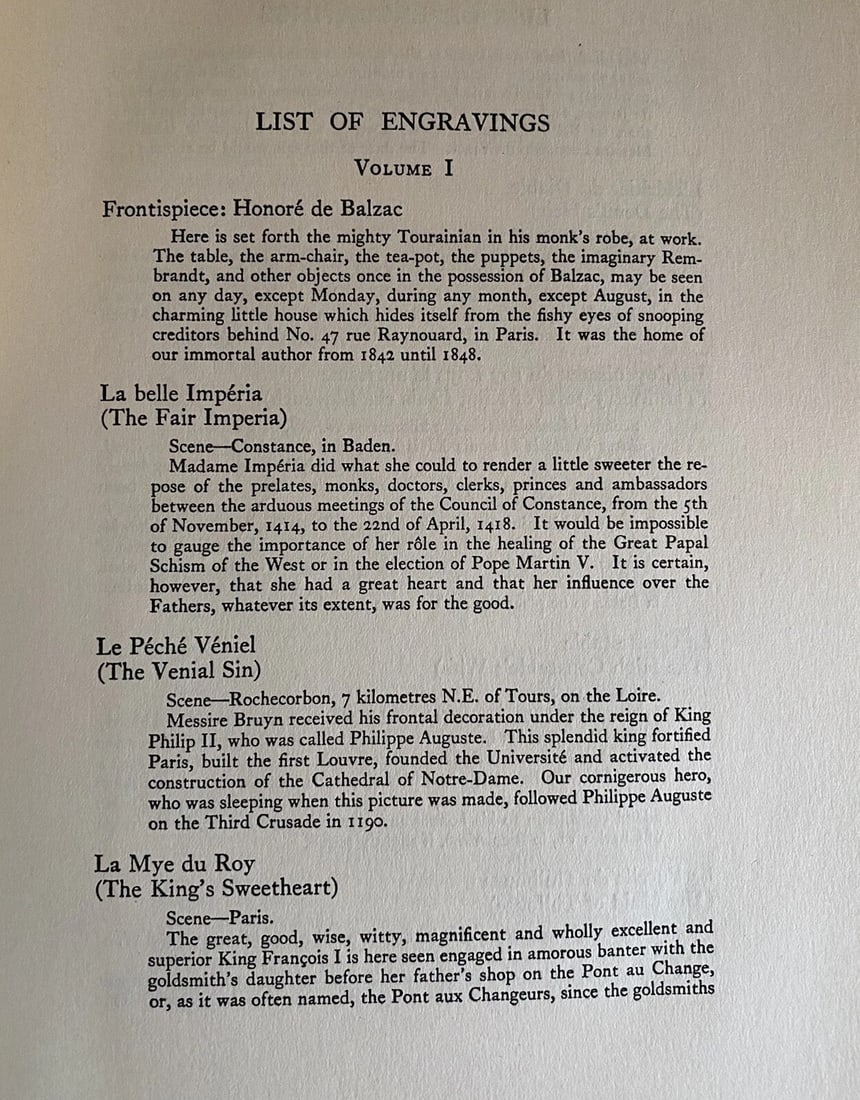 Honore De Balzac Droll Stories 1928 Garden City Press HC 1st Thus Illustrated VG - 9