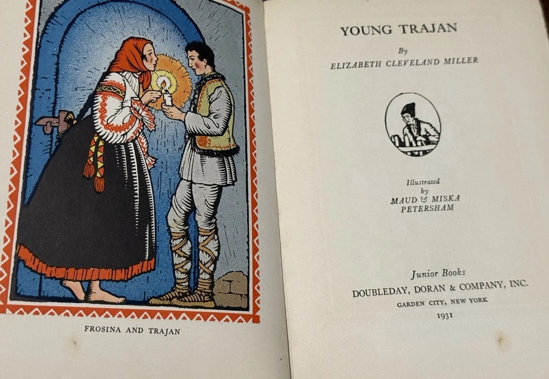 Miller, Elizabeth Cleveland YOUNG TRAJAN 1st Edition Stated HC - 2