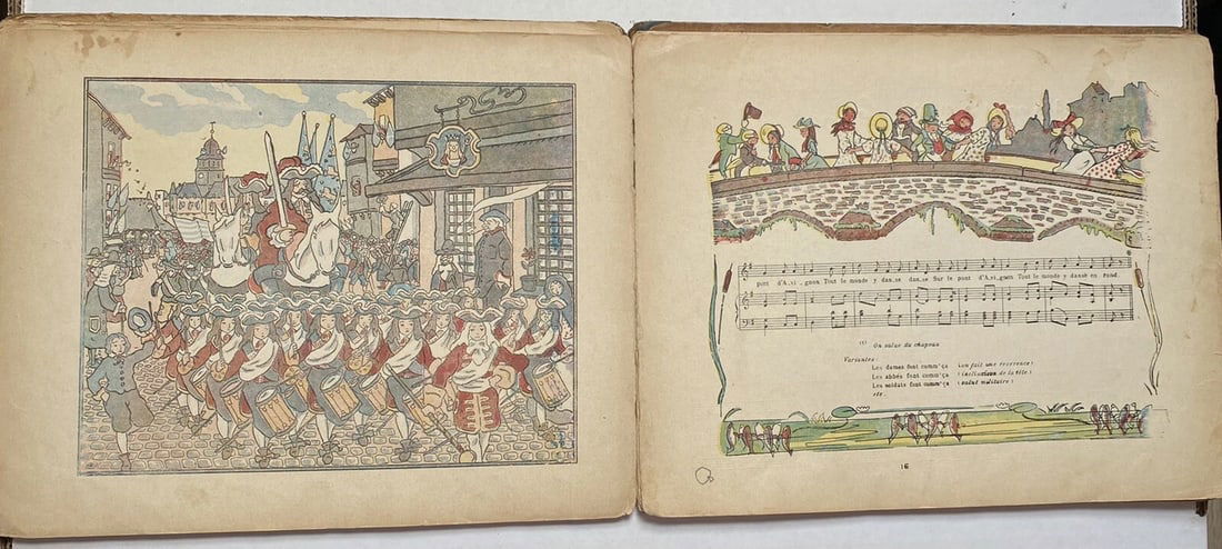 Gabriel Pierne Voyez Comme on Danse Chansons De Jeu et RondesEnfantines Signed - 7