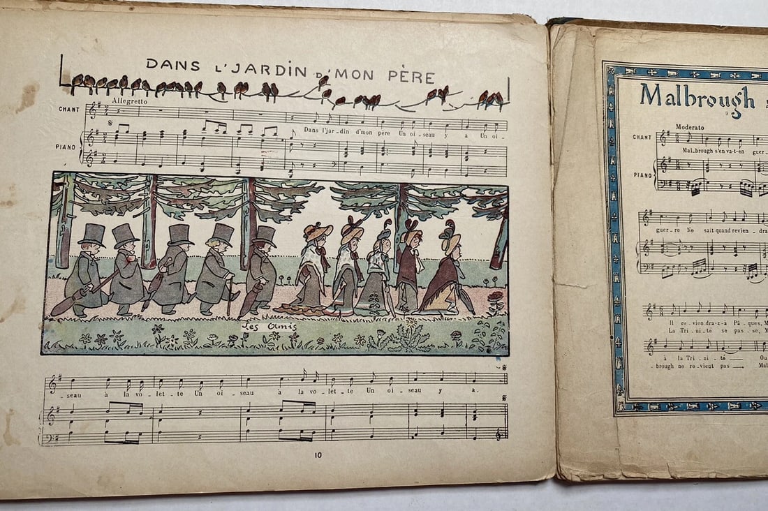 Gabriel Pierne Voyez Comme on Danse Chansons De Jeu et RondesEnfantines Signed - 8