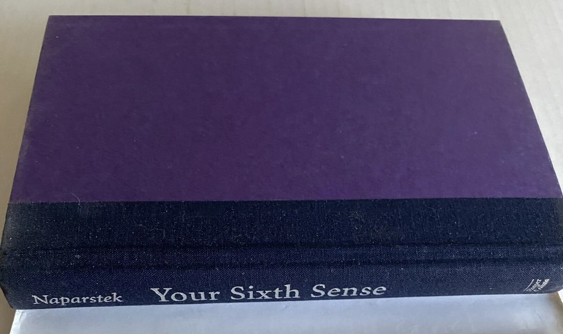 Belleruth Naparstek~YOUR SIXTH SENSE~SIGNED 1ST/1ST HC/DJ 1997 VG+ - 5