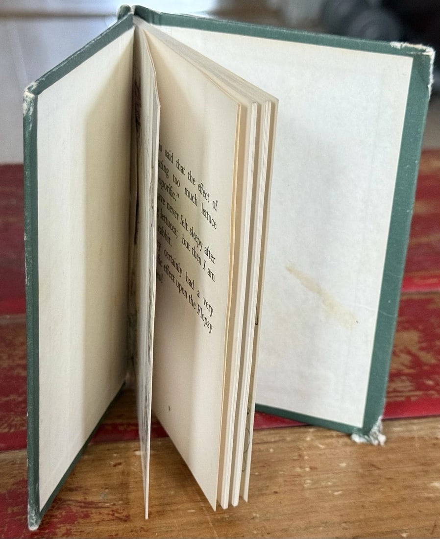 The Tale of the Flopsy Bunnies BEATRIX POTTER HC 1937 2nd Printing - 8