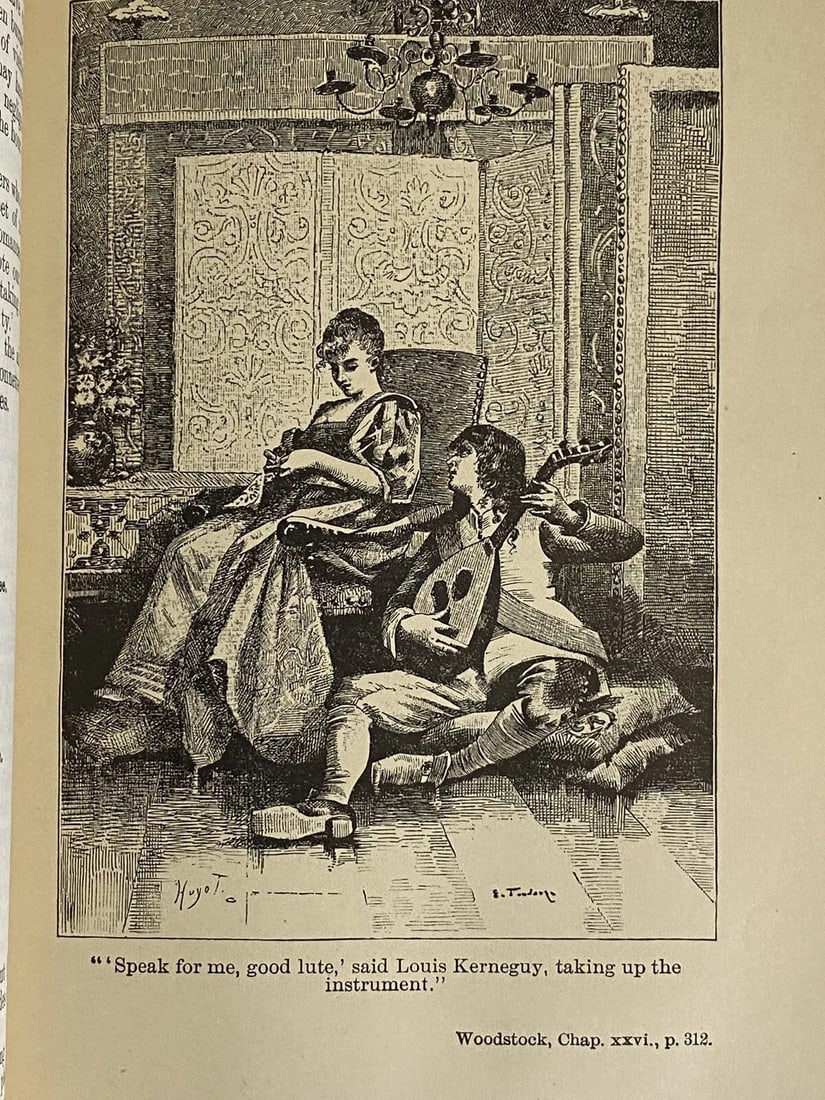 The Works OfSir Walter Scott Waverley Novels Woodstock University Ed. Vol. IX - 7