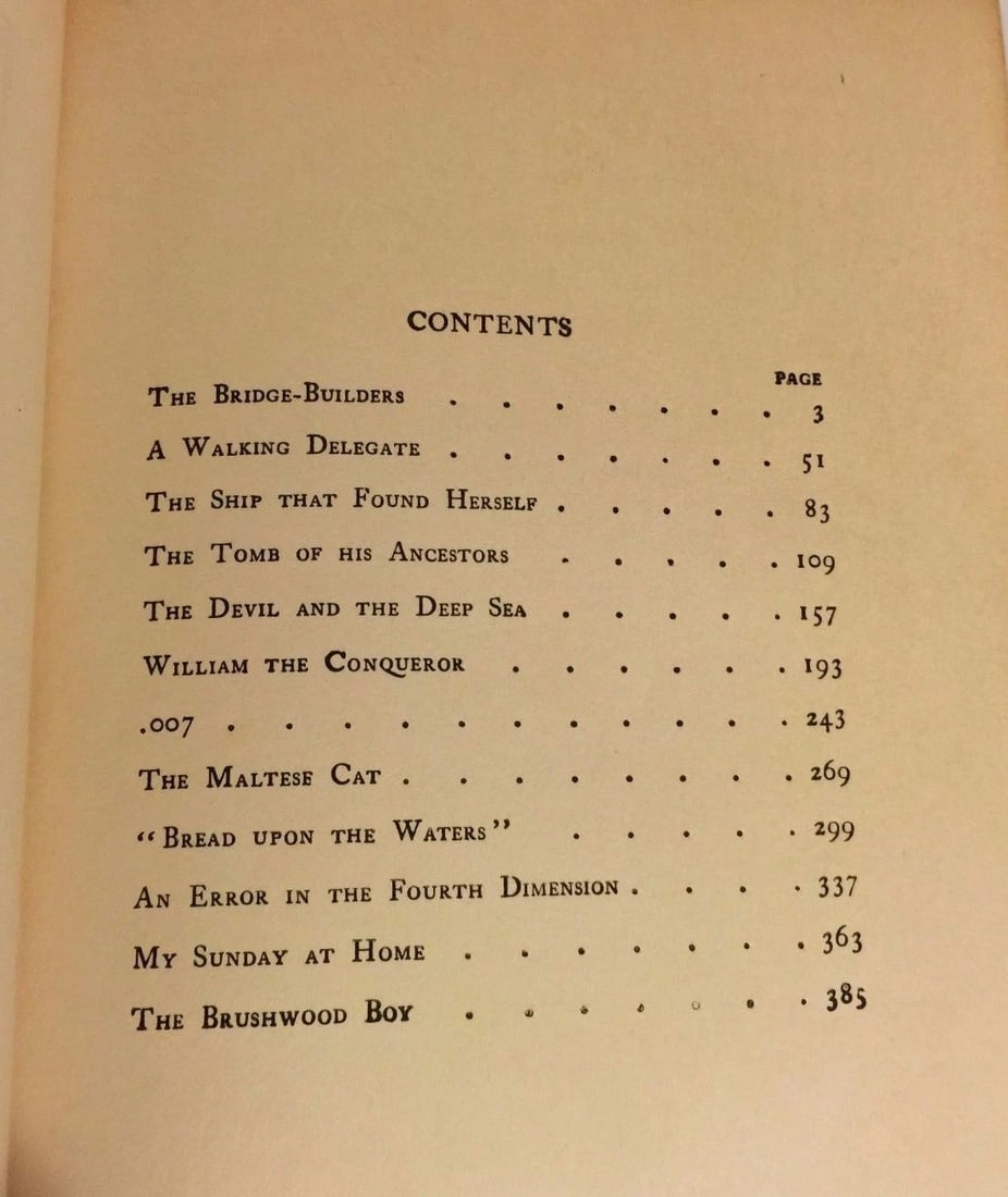 THE DAY'S WORK BY RUDYARD KIPLING Doubleday Page1925 - 8