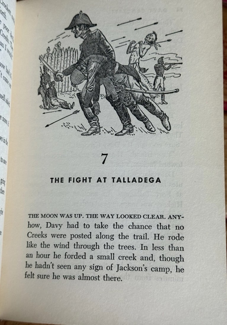 Davy Crockett Stewart H. Holbrook HC First Edition 1955 Illustrated Good Cond. - 10
