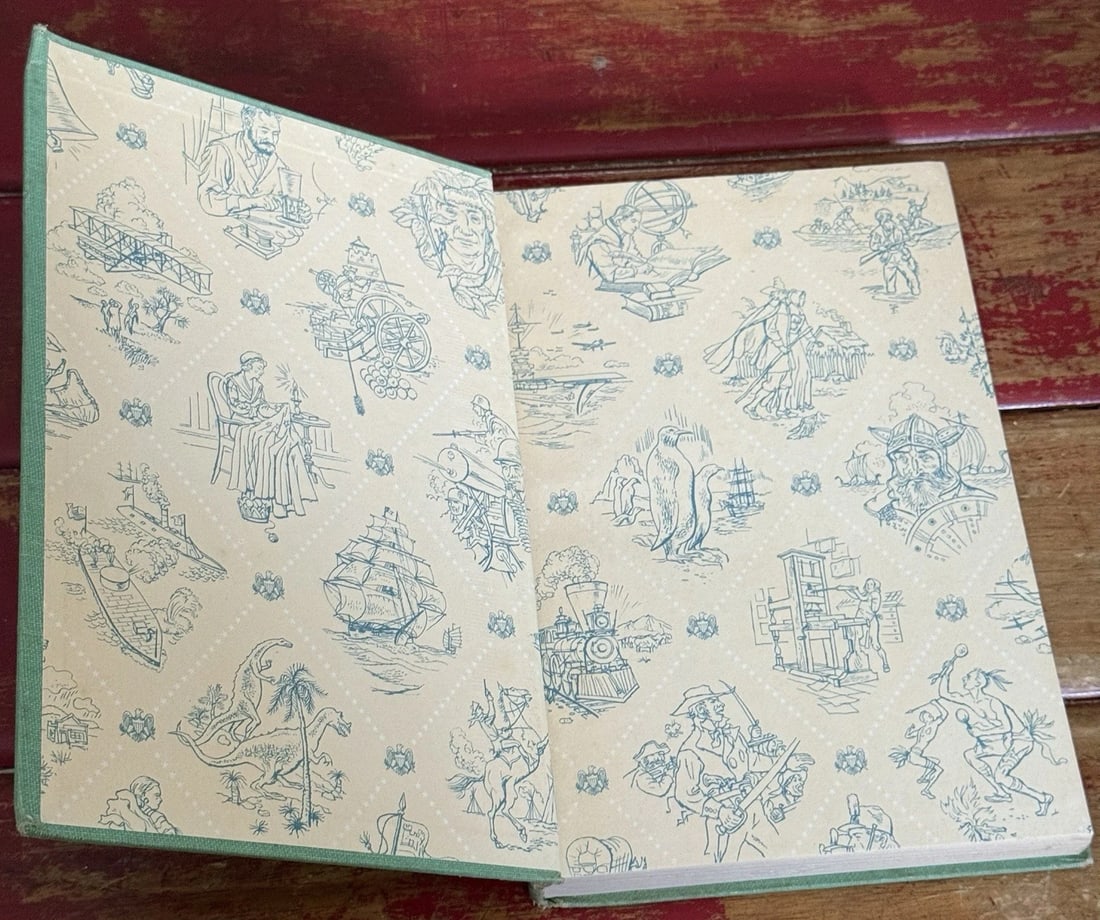 Davy Crockett Stewart H. Holbrook HC First Edition 1955 Illustrated Good Cond. - 5