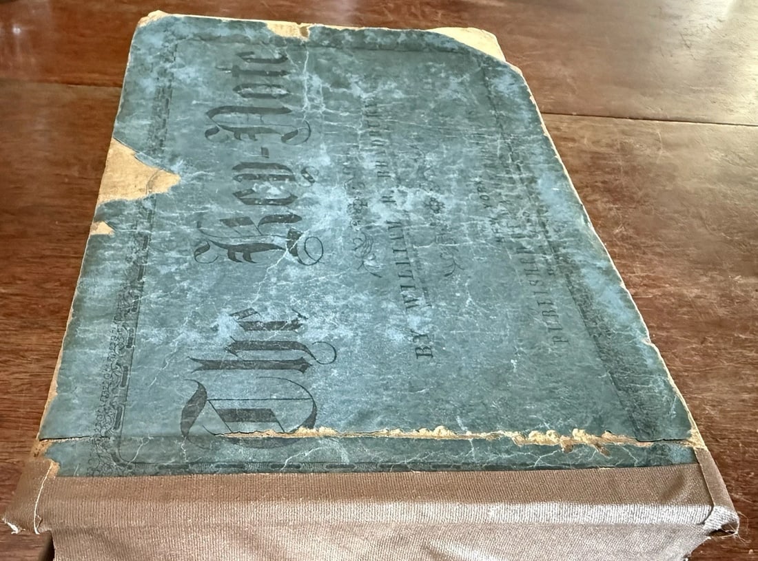 1863 THE KEY-NOTE A COLLECTION OF CHURCH & SINGING MUSIC BY W. BRADBURY Rare! - 4