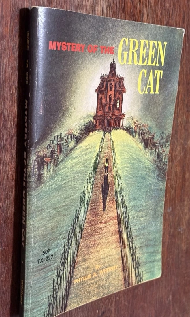 Mystery of the Green Cat Phyllis A. Whitney Paperback Scholastic 5 Th Print 1966 - 6