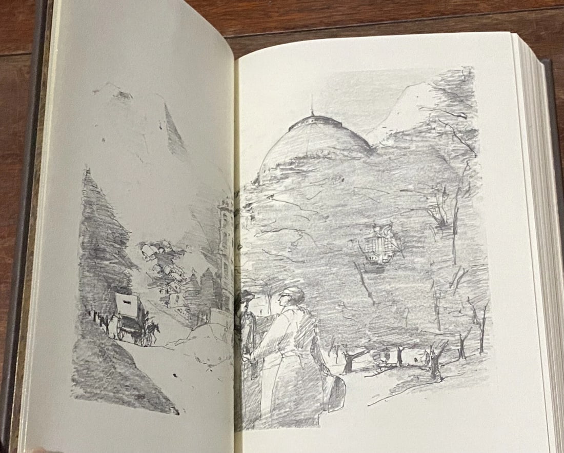 The Magic Mountain The Franklin Library 1981 New Condition Leather Unread Gilt - 6