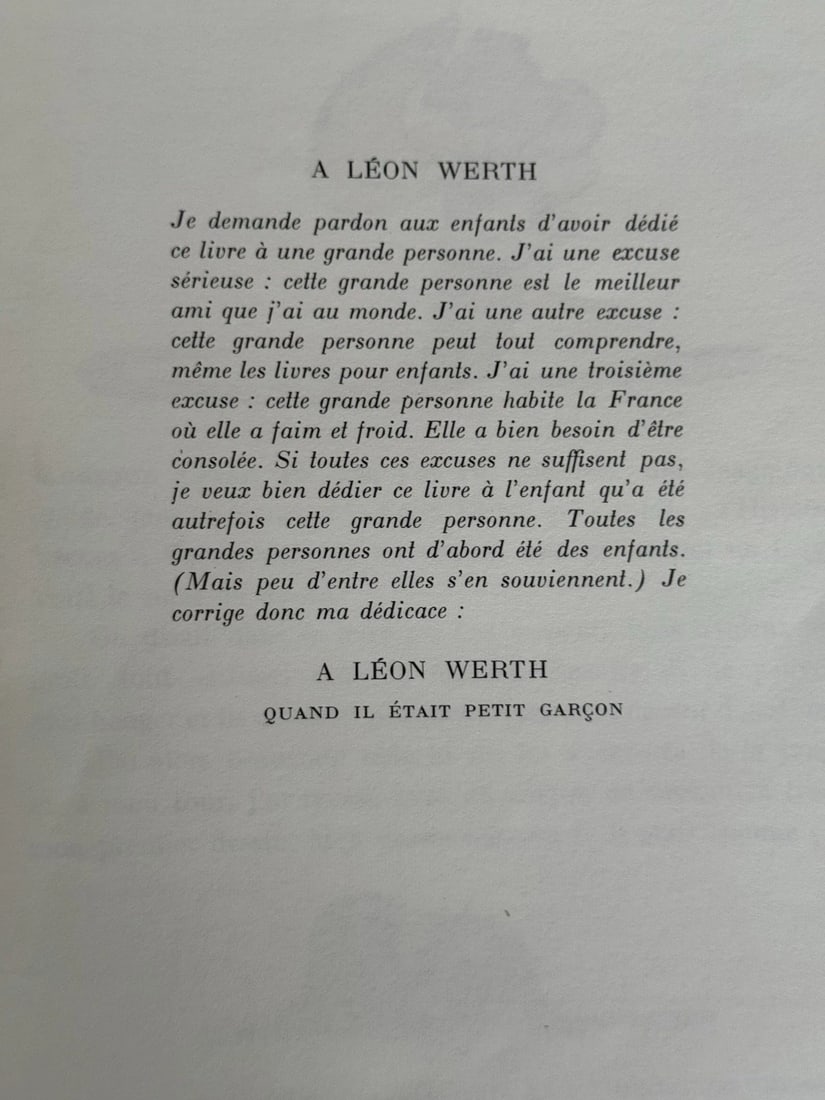 Antoine De Saint-Exupery LE PETIT PRINCE 1st Edition Thus 2nd Printing - 5